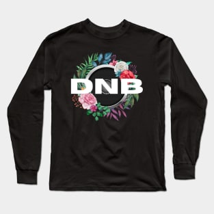 DNB - Floral Bass Long Sleeve T-Shirt